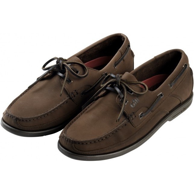 Gill Chaussure De Pont Pour Les Yeux Baltimore 2 Brun Foncé / Nubuck 920