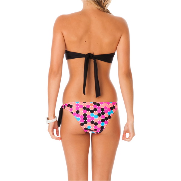 Rip Curl Kuta Bandeau Bikini Noir / Rose GSIBX4