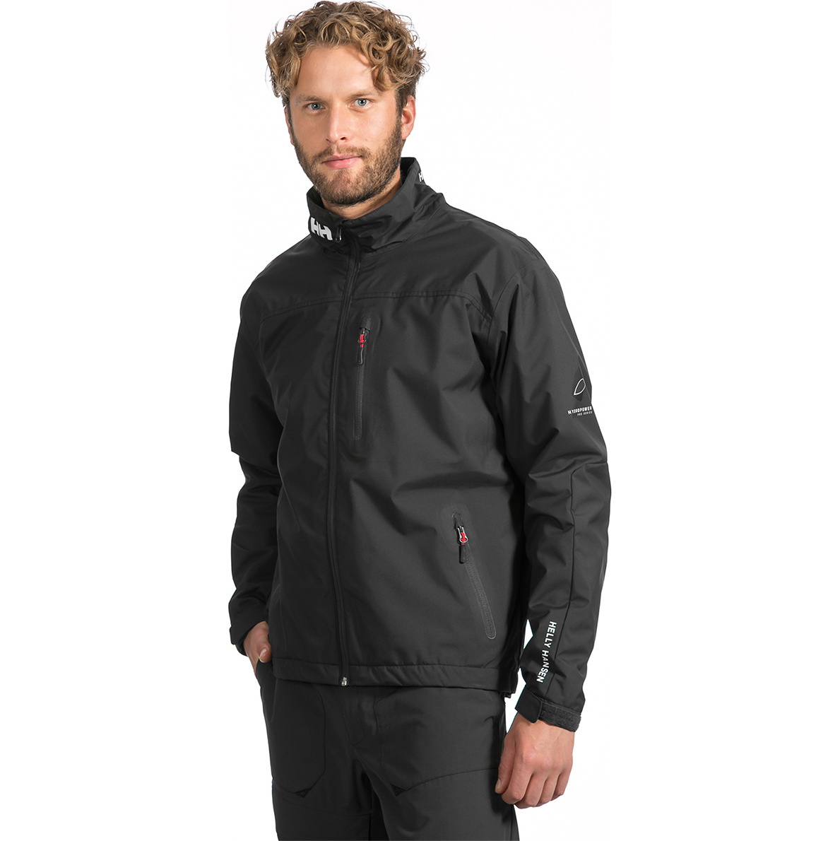 2024 Helly Hansen Hommes Crew Veste Midlayer 30253 - Black