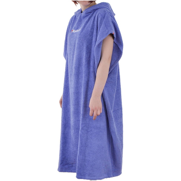 2026 Northcore Beach Basha Serviette à Capuche à Langer Robe / Poncho NOCO24 - Purple Blue