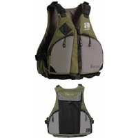 Ranger II 50N Canoë / Vert Ouvert nautique Buoyancy Aid / Gris