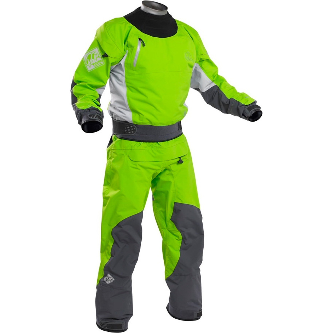 2015 Palm Spark CHEVILLE SEAL Drysuit à Lime / Mist INC Undersuit 10354