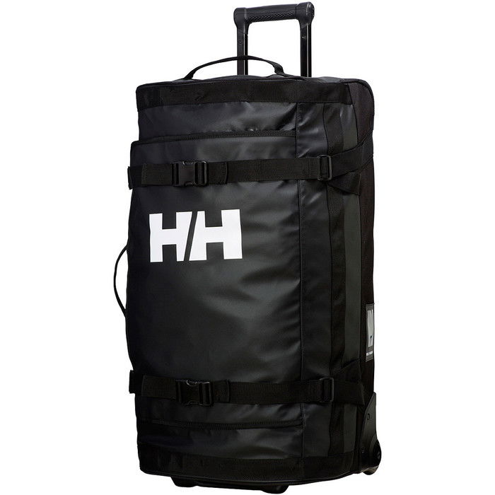 Helly Hansen 90L Duffel Trolley Black 68045 Accessories Luggage Dry Bags Wetsuit Outlet