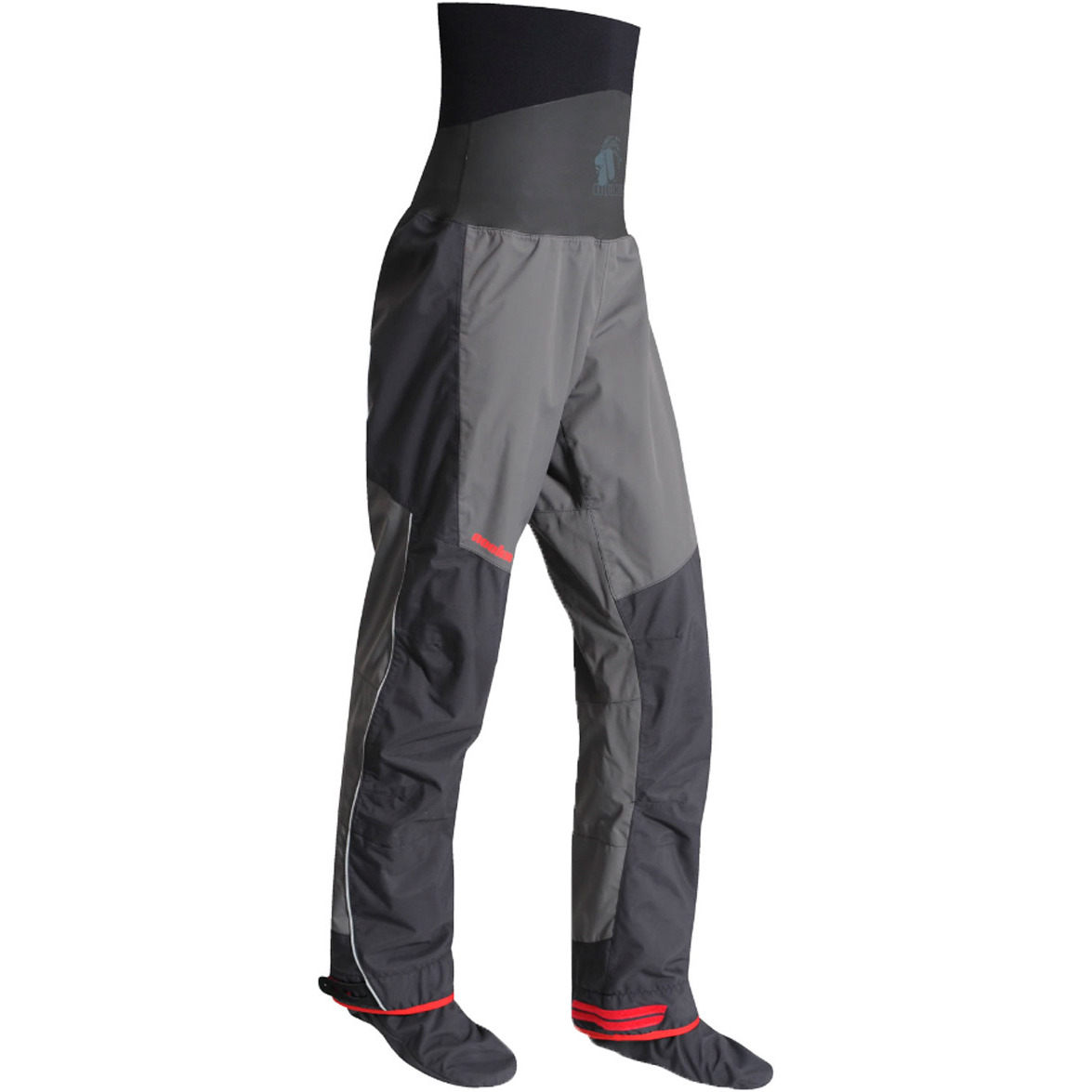 2026 Nookie Evolution Dry Pantalons Avec Chaussettes En Tissu TR30 - Charcoal Grey / Shadow Black