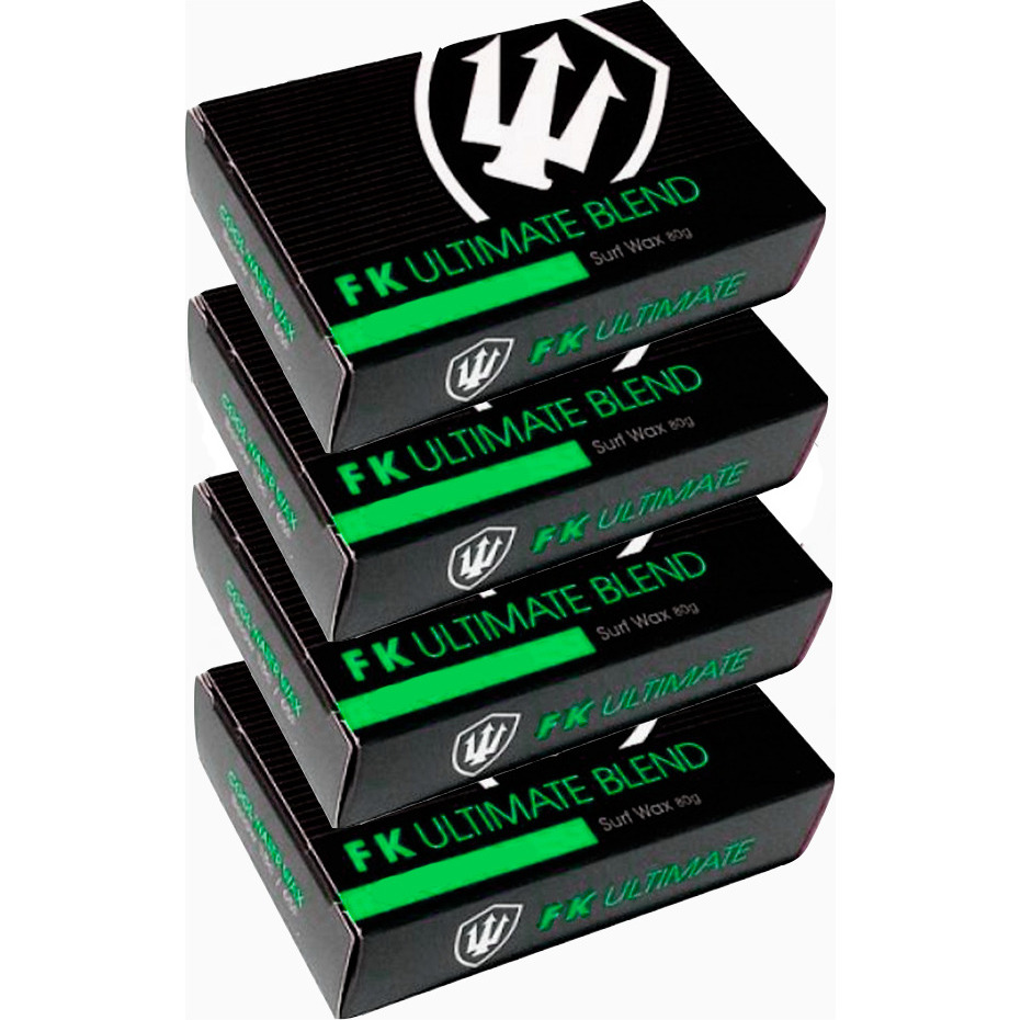 Far King Ultimate Blend Surf Wax - Paquet de 4 - Froid / X-Soft