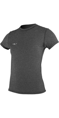 2026 ONeill Femmes Trvlr Hybrid T-shirt De Surf à Manches Courtes 4675 - Graphite