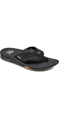 Reef Hommes BLACK SILVER 2026 Tongs Fanning R2026