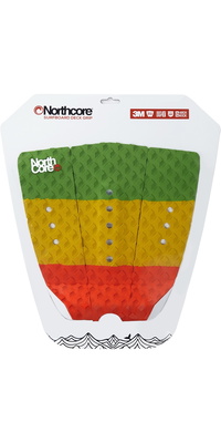 Pad Deck Northcore Ultimate Grip 2026 The Rasta NOCO63G - Red / Green / Yellow