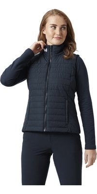 2026 Helly Hansen Femmes Crew Insulator Gilet De Voile 30240 - Navy