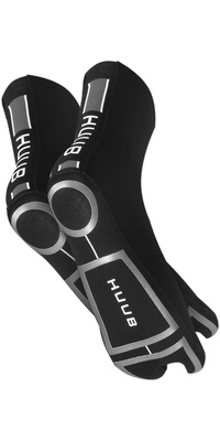 2026 Huub 3mm Chaussettes De Bain Combinaison A2-ss - Noir / Argent