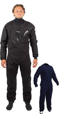 2025 Gul Hommes Dartmouth Eclip Zip Drysuit & Underfleece GM0378-B9 - Black