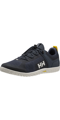 2026 Helly Hansen Hommes HP Foil V2 Sailing Shoes 11708 - Navy / Off White