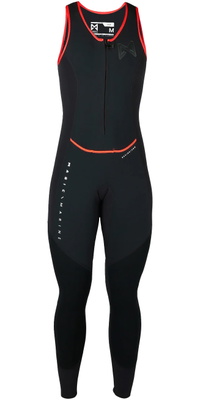 2022 Magic Marine Femmes Racing 1.5mm Flatlock Long John MM011023 - Black