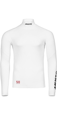 2026 Lycra Vest Manches Longues Champ Homme Musto 82091 - Blanc