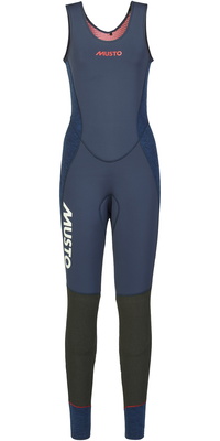 2026 Musto Womens Flexlite Alumin 3.0 Long John Wetsuit 82077 - Mignight Marl