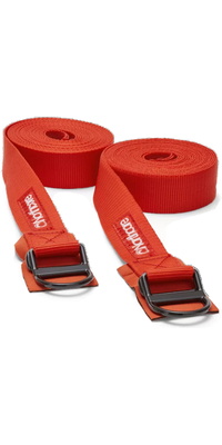 2026 Northcore D-ring 5m Sangles / Attaches Pour Barres De Toit Noco22b - Rouge