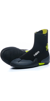 2026 C-Skins Enfants Legend 5mm Bottes Zippées à Bout Rond En Néoprène C-BOLE5JZ - Black / Flash Green / Charcoal