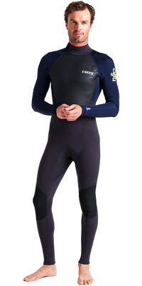 2026 C-Skins Hommes Element 3/2mm Back Zip Combinaison Néoprène C-EL32STM - Anthracite / Slate / Lime