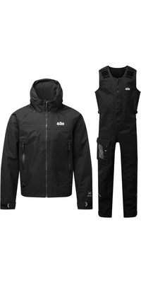 Gill Verso Veste Et Pantalon De Course Côtière Combinaison De Voile V101JV101T - Black