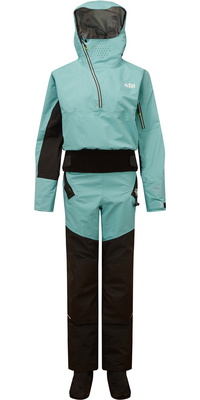 2026 Gill Femmes Verso Dropseat Drysuit 4805W - Marine Blue