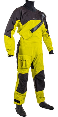 2026 Gul Enfants Dartmouth Eclip Zip Drysuit GM0389-B9 - Sulphur / Black