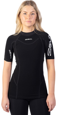 2026 Gul Femmes Evotherm Thermal Short Sleeve Top EV0052-B9 - Black