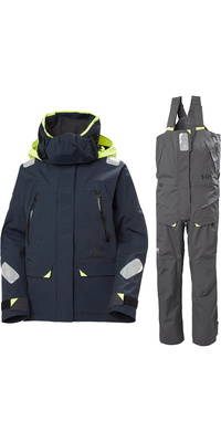 2026 Helly Hansen Femmes Skagen Veste Et Pantalon De Voile Offshore 3425634257 - Ebony / Navy