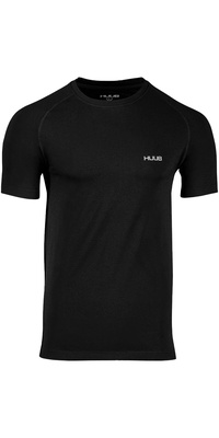 2025 Huub Haut à Manches Courtes Sans Coutures Pour Hommes Seamfrebss - Noir