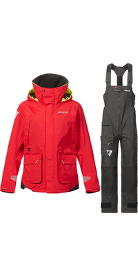 2026 Musto Womens BR1 Jacket & Trouser 2.0 Sailing Suit 82405B - Red / Black