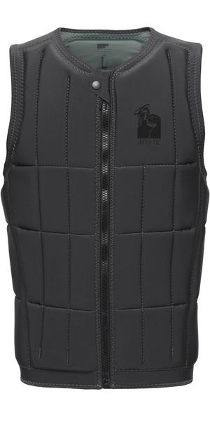 Gilet Impact MYSTIC Peacock – Zip Frontal, Mousse Clash, Design Crâne De Paon – Pour Wakeboard, Sports Nautiques