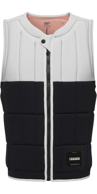 2025 Mystic Hommes Renegade Front Zip Wake Impact Vest 35005.230228 - Noir / Blanc