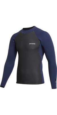 2026 Mystic Hommes Star 2mm Haut De Surf à Manches Longues Pour Hommes 35001.230171 - Navy