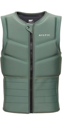 2025 Mystic Mens Star Front Zip Kite Impact Vest 35005.23023 - Dark Olive