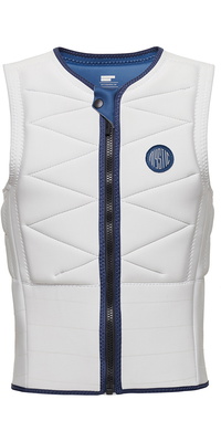 2025 Mystic Hommes Outlaw Front Zip Impact Vest 35005.230225 - Off White