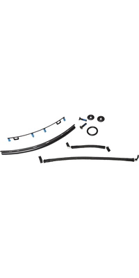 2026 Mystic Stealth Bar Gen 3 Surf Rope Kit 35009.230078 - Noir