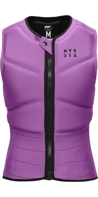 2025 Mystic Femmes Star Front Zip Gilet Anti-heurt 35005.230232 - Sunset Purple