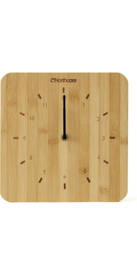 2026 Northcore Horloge murale en bambou NOCO88F - Bois