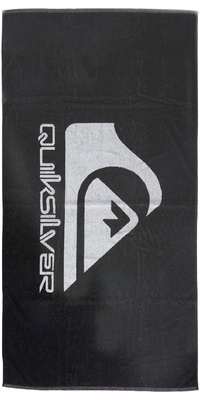 2026 Quiksilver Serviette de plage Salty Trims AQYAA03187 - Noir