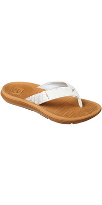 2026 Reef Womens Santa Ana Flip Flops CI7130 - Cloud