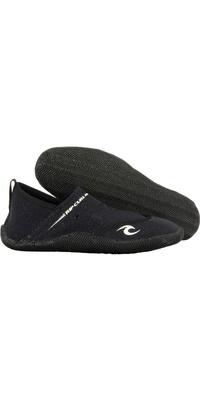 2026 Rip Curl Enfants Reefwalker 1.5mm Wetsuit Shoes WBO9AJ - Black