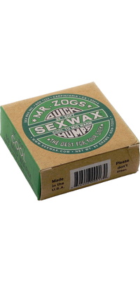 2026 Sex Wax Quick Humps Cool To Mid Warm Surf Wax Swwqh - Green