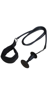 2026 Vision Basic Coiled Bodyboard Leash VN-VNLBBC - Black