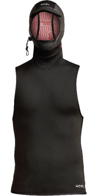 2026 Xcel Infiniti 2mm Gilet à Capuche En Néoprène XW23ANR102H9 - Black