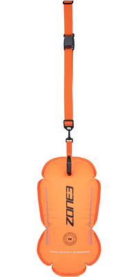 2026 ZONE3 Bouée De Sécurité Recyclée Pour La Natation / Flotteur De Remorquage SA23RSBTF113 - Hi-Vis Orange