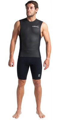 2026 C-Skins Hommes Legend 2/ 2mm Gilet De Combinaison En Néoprène C-LE22VE - Black