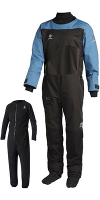 2026 Crewsaver Atacama Sport+ Drysuit & Free Underfleece 6554 - Blue / Black