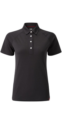 2026 Gill Femmes UV Tec Polo Top UV008W - Black