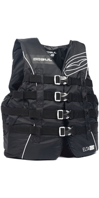 2026 Gul Eltanin 4 Boucles Gilet D'impact Approuvé ISO SK7102-C3 - Black