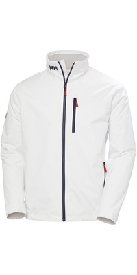 2025 Helly Hansen Hommes Crew Midlayer Sailing Jacket 2.0 34444 - White