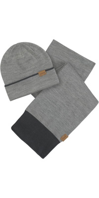2025 Musto Ensemble Bonnet Et écharpe 86123 - Grey Melange